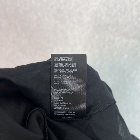 Anthropologie Floral Square Neck Smocked Short Sleeve Midi Dress Size Small - Picture 12 of 12